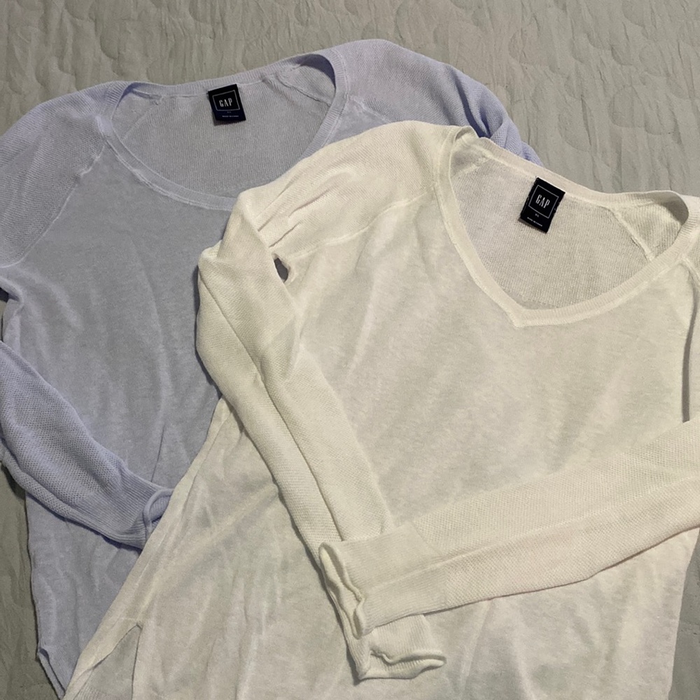 Gap linen blend sweater bundle
